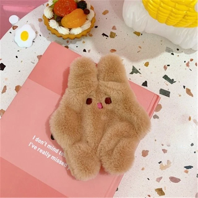 Lapin en peluche Sacs à monnaie Sacs d'animaux Clés de carte cas Pochette 5