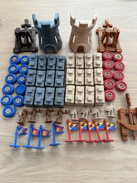 CROSSBOWS AND CATAPULTS Battle Set Vintage Collectable Board Game ...