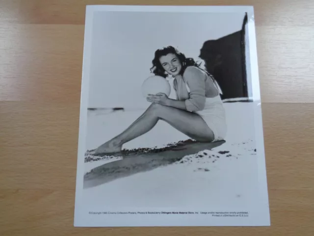 1945 Vintage Original Marilyn Monroe Photo 25Cmx20Cm Andre De Dienes Printed Usa