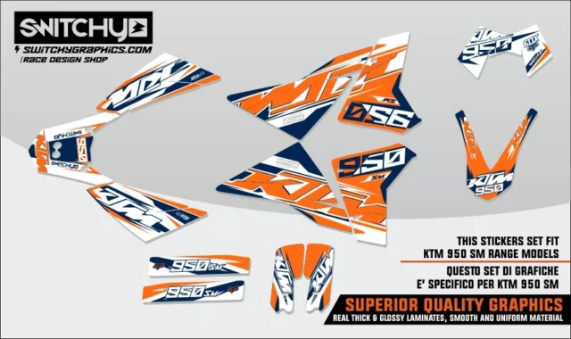 ktm 950 sm decals