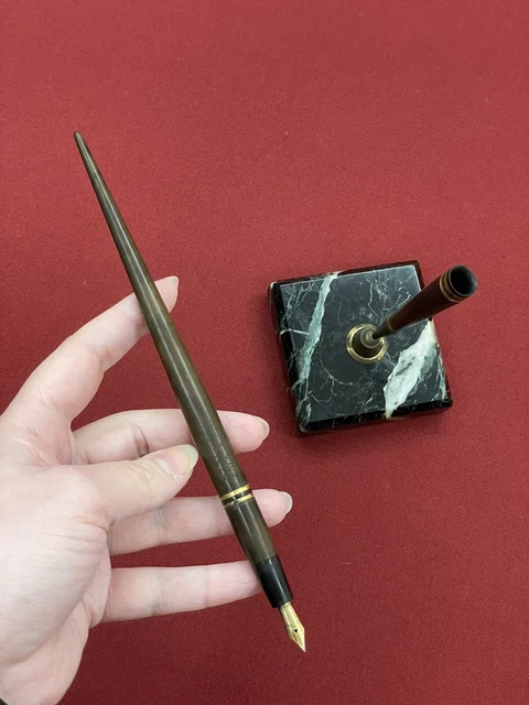 Stylo Plume Ancien Gold Starry - Plume En Or 18 Carats, Coffret - Occasion, à Restaurer Pour Les Collectionneurs