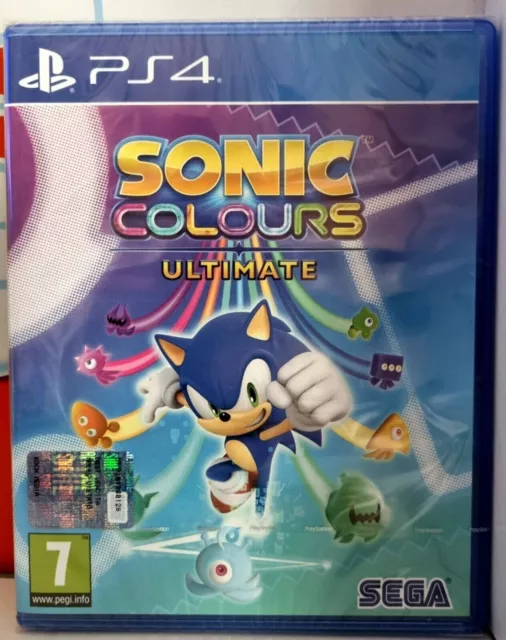 Sonic Colours Ultimate Ps4 Playstation 4 Avventura Platform Italiano Nuovo