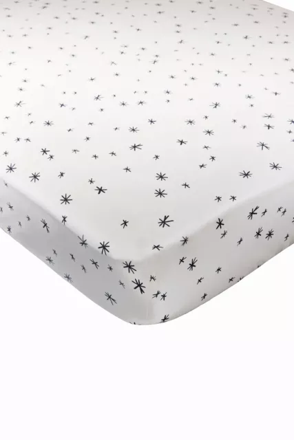 Bonds: Cotton Cot Sheet - Crayon Star Marscapone