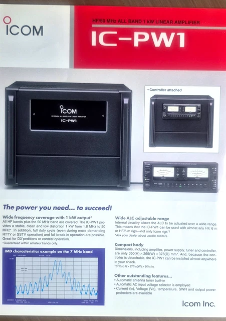 Icom IC-706MKIIG Service & Instruction Manuals: with 11 X 17 Foldout Icom IC-706MKIIG Service & Instruction Manuals: with 11 X 17 Foldout