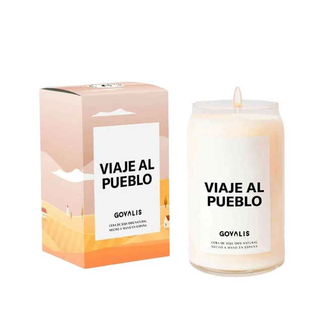 Vela Perfumada GOVALIS Viaje al Pueblo [500 g]