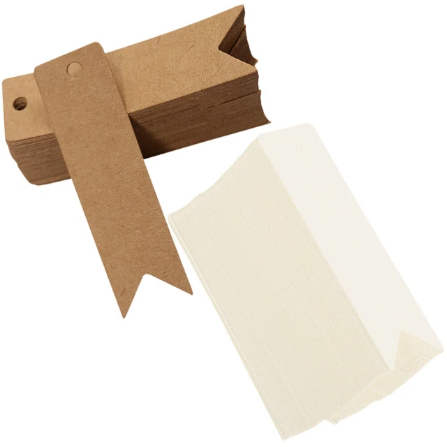 Tarjetas en blanco etiquetas de ropa etiqueta en blanco etiquetas de regalo papel