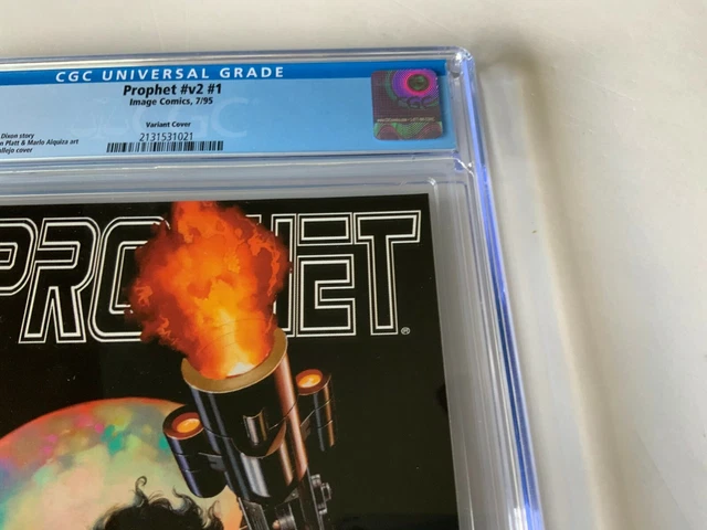 Prophet V2 1 Cgc 9.8 White Pages Variant Cover Boris Vallejo 1 Of 2 Image Comics 4