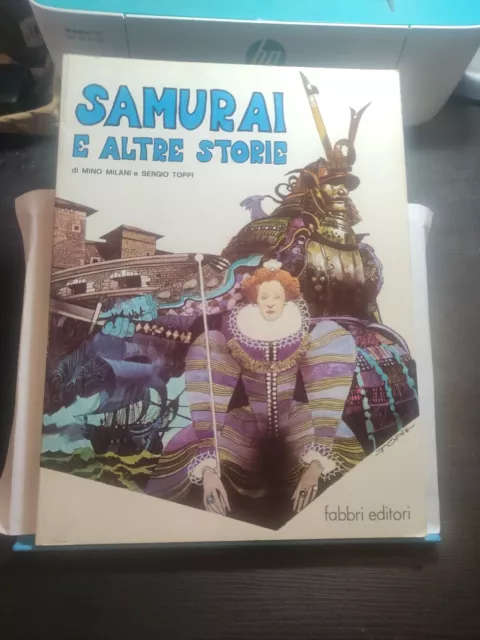 Samurai e altre storie di Sergio Toppi e Mino Milani. Fabbri Editori