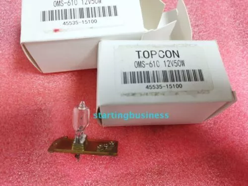1PC TOPCON OMS-610 12V50W 45535-15100 Copper Seat Lamp Bulb Replace k2