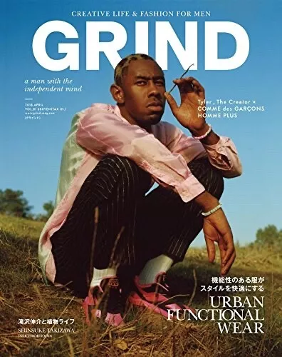 GRIND April 2018 Tyler, The Creator Men's Fashion Culture magazine Japan