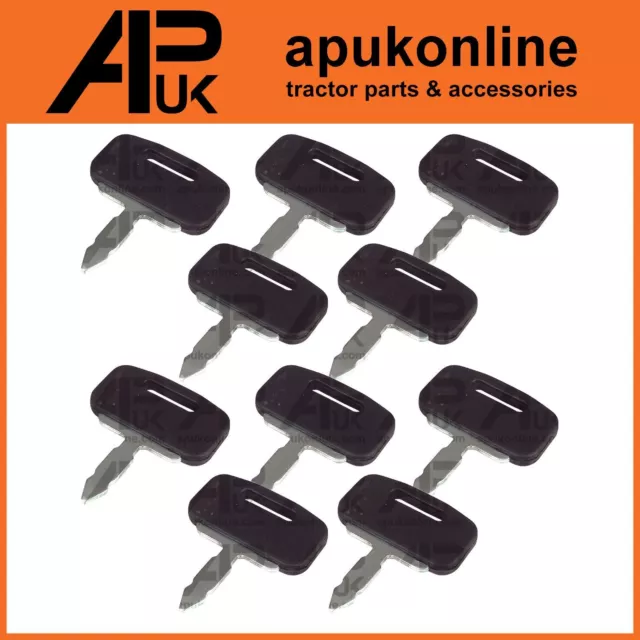 10x Ignition Key for Lucas Terramite T5 T6 L30 Backhoe Loader Vermeer Chipper