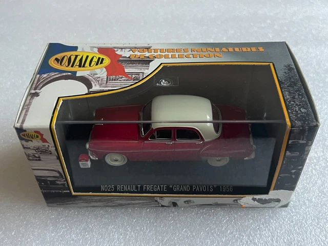 Norev F Renault Fregate Grand Pavois rouge et beige chassis Norev F Renault Fregate Grand Pavois rouge et beige chassis