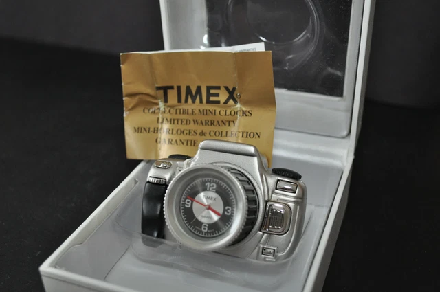 Timex Box TIMEX COLLECTIBLE Mini Clock Camera in original box $35.00 - PicClick CA