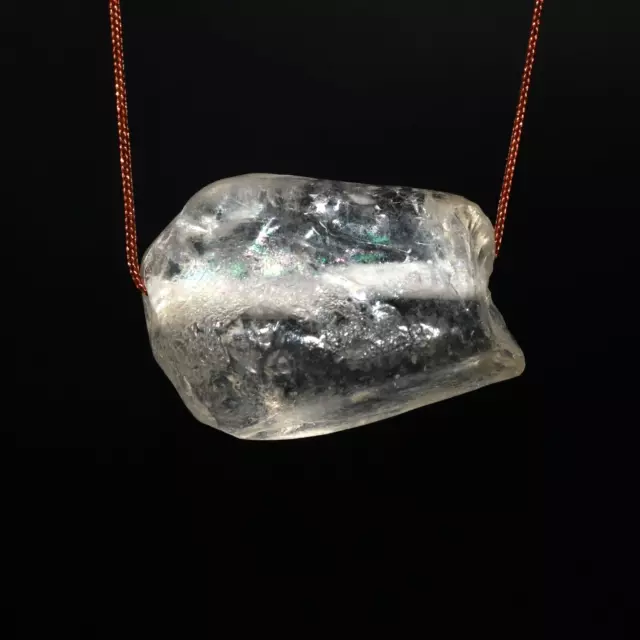 Ancient Citrine Crystal Stone Bead Amulet in Decent Condition Circa 1st Century