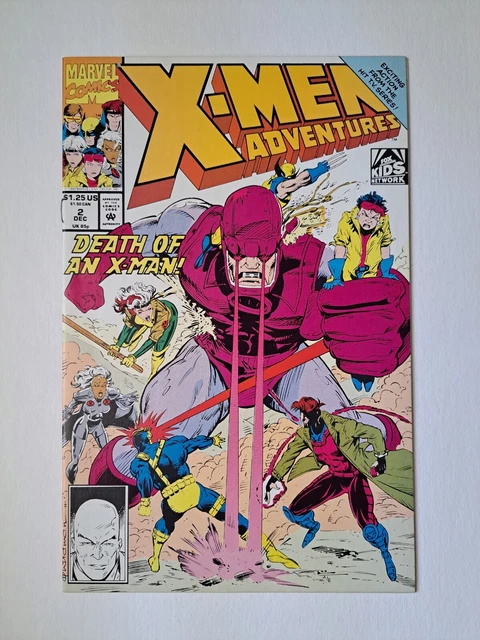X-Men Adventures #2 Fox's X-Men The Animated Series Cartoon Tie-In - Great Pics!