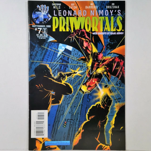 Leonard Nimoy's Primortals - Vol. 1, No. 7 - Tekno Comix - Sept. 1995 - Buy Now!