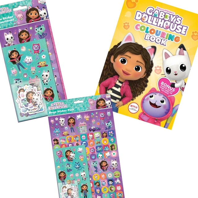 Gabby's Dollhouse: The Movie Sticker Activity Book