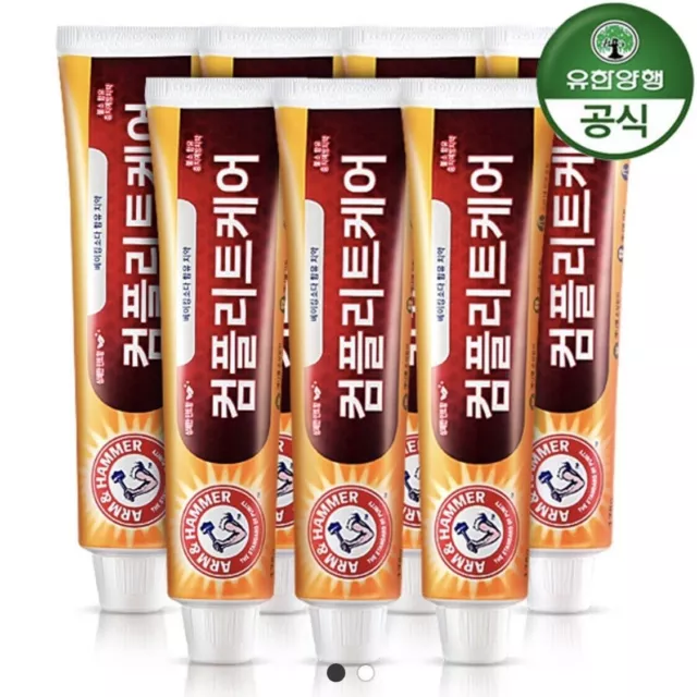 Lot 7 x 178g 6,2oz ARM & HAMMER COMPLETE CARE DENTIFRICE au bicarbonate de...