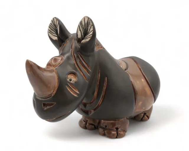 Artesania Rinconada LOST COLLECTION Argentine Rhino Figurine 1 Of 13 VHTF 8" 2lb