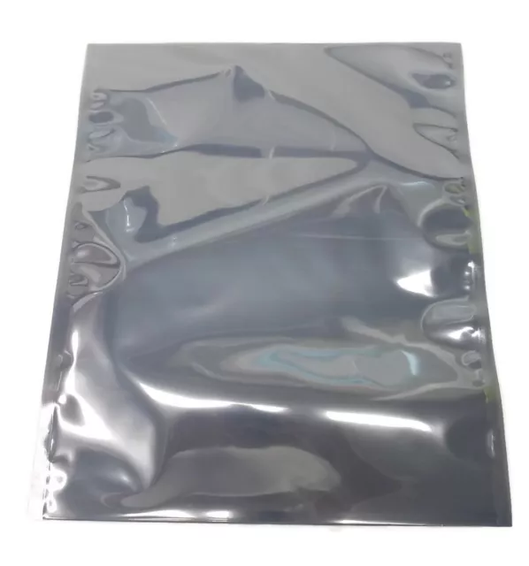 600 Pcs ESD Anti Static Shielding Bags 4 x 6" (116*152mm) Flat, 3 mil, Open Top