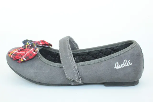 Chaussures Fille Lulu '33 Ue Ballerines Gris en Daim DP277-33