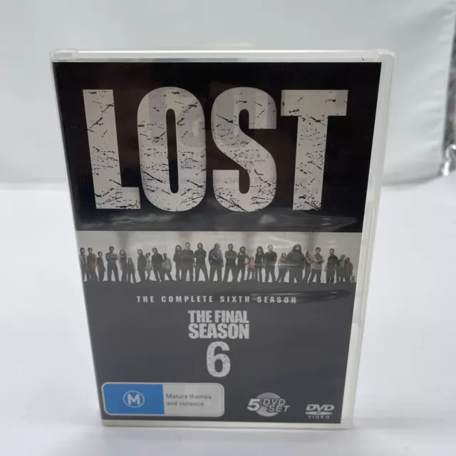 Lost Season 6 DVD Complete VGC Region 4 PAL The Final Season M Free Post