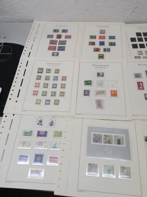 Große Briefmarken-Sammlung Bundesrepublik Deutschland 1960-2000 !ab 1 € ! 1