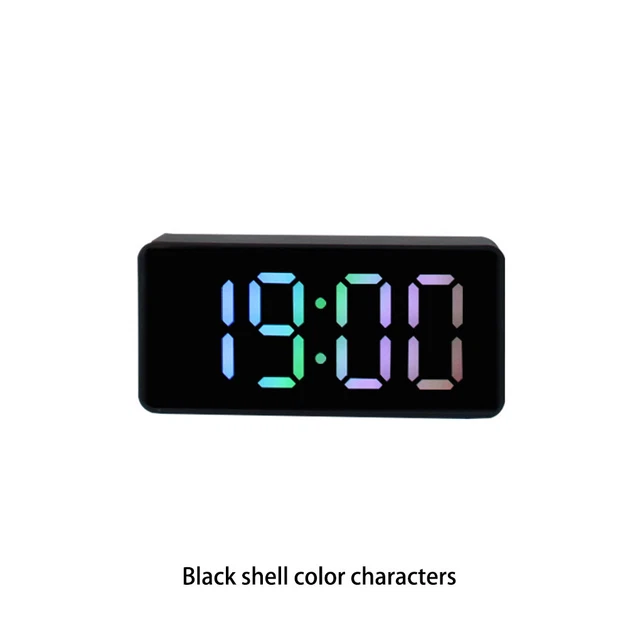 1/2/3 LED DIGITAL Alarm Clock Temperature Gauge Desktop Clocks Watch