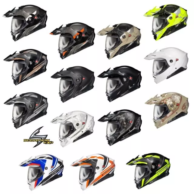 Scorpion EXO-AT960 Modular Adventure Touring/Dual Sport Helmet