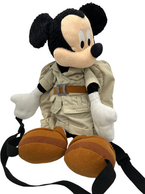 mickey mouse safari plush