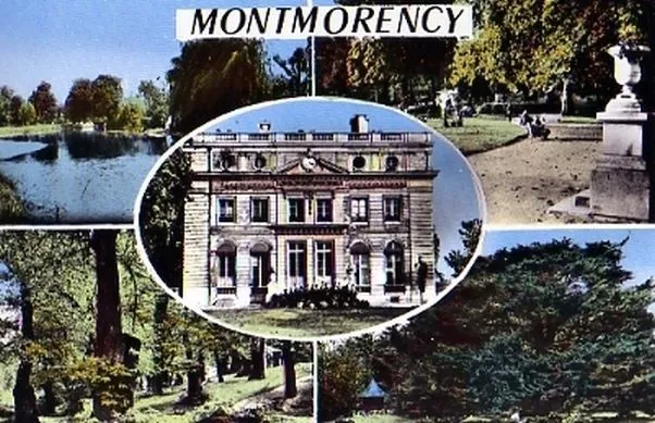 95-24 cpsm Montmorency - multivues couleurs