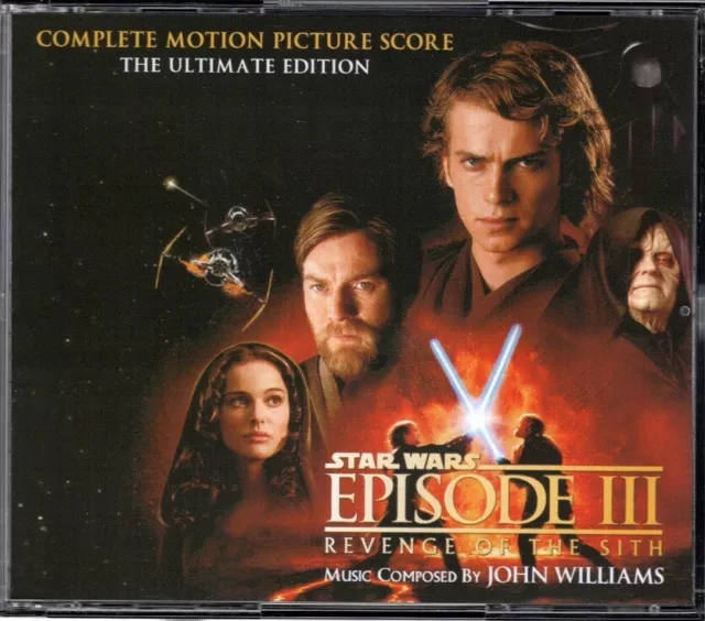 STAR WARS EPISODE III: REVENGE OF THE SITH, music by John Williams, 4CD set
