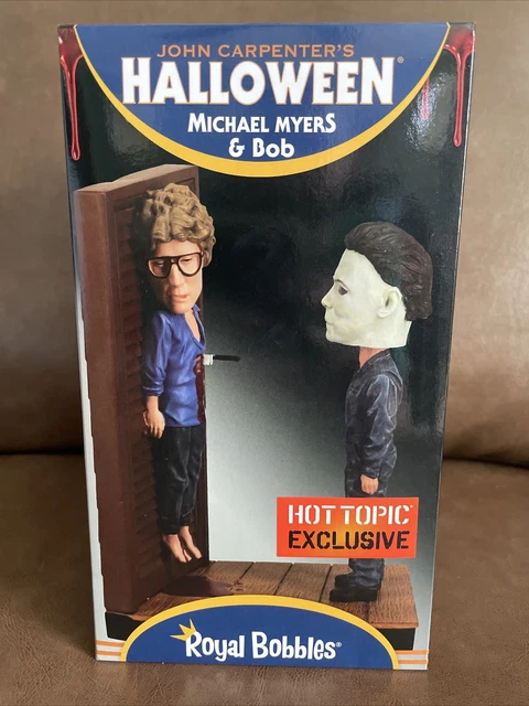 Royal Bobbles 1978 Halloween Michael Myers & Bob Hot Topic Exclusive Bobblehead
