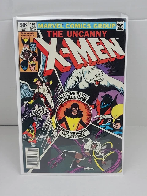 Uncanny X-Men #139 Newsstand Debut New Wolverine Costume 1st App Heather Hudson