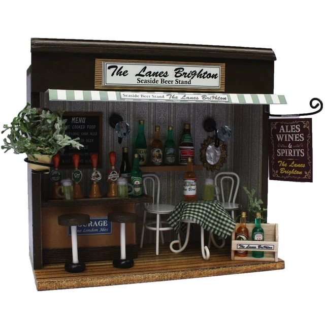 DOLLHOUSE , Miniature kit model Cafe De Paris - Miniature kit -1:48t – Cornel's Creations Ltd