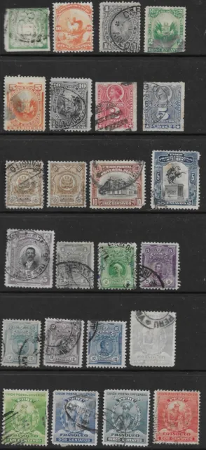 Small collection of Peru stamps