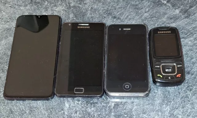 Mobile Phones Bundle X 4