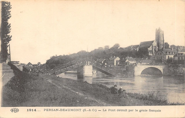 95-Persan Beaumont-Pont De Chemin De Fer-Detruit-N�6026-E/0123