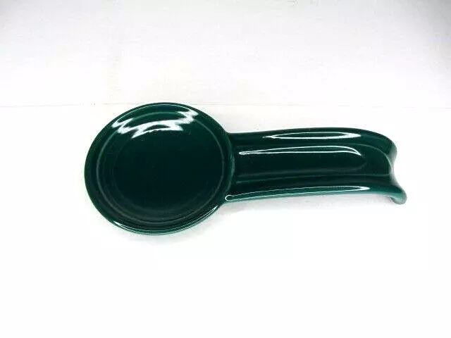 Fiesta Ware Evergreen Retired Spoon Rest Stove Top Fiestaware Green