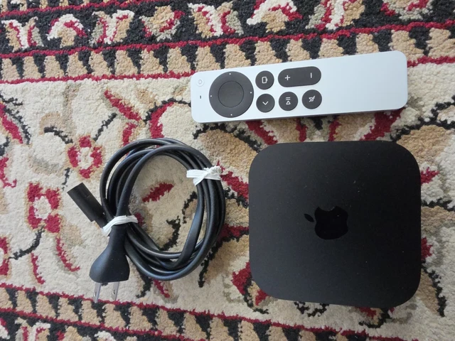 APPLE TV 4K 3rd Gen. 128GB (Model A2843, Black, Wi-Fi + Ethernet