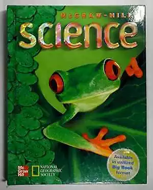 McGraw Hill Science Grade 2 - Hardcover, by Richard Moyer - Acceptable n