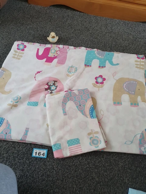 Ropa de cama individual tolera de elefante para niñas (B164)