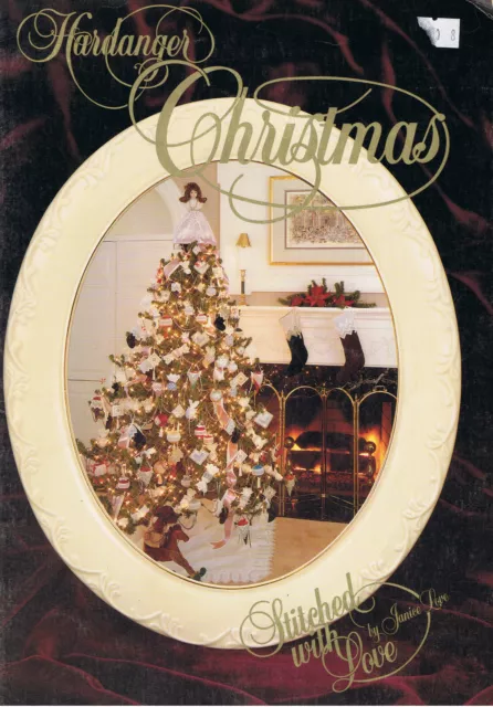 HARDANGER CHRISTMAS Stitched with Love by Janice Love Pattern Booklet