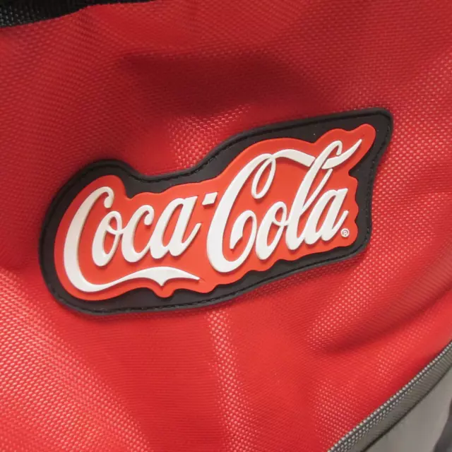 Coca Cola Tote Bag Red Black Two Strap Logo 2