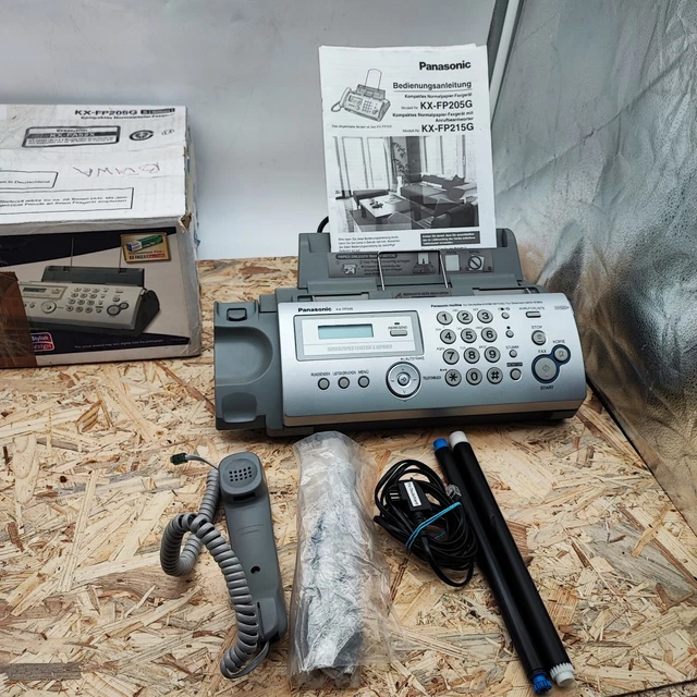 PANASONIC Faxgerät KX-FP 205 Fax & Telefon vom Händler Schöner Zustand &Technik