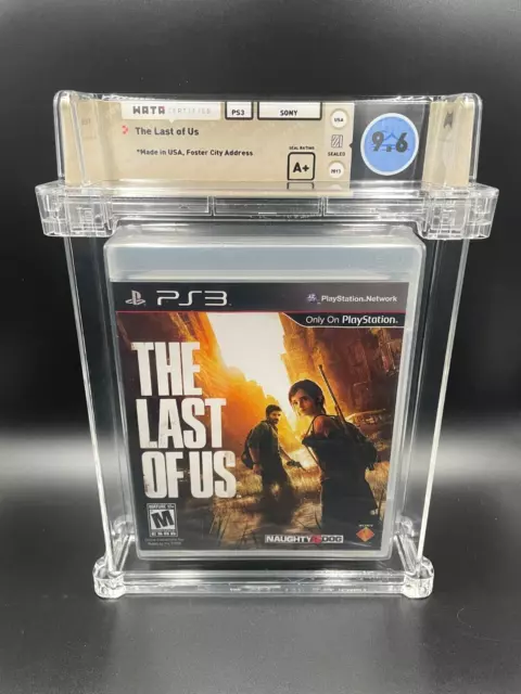 The Last of Us Playstation 3 PS3 Sealed Foster City 1st Print WATA 9.6 A+