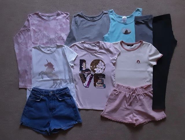 Girls Clothing Bundle 9-10-11years Blue Zoo NEXT M&S New Look Tu, 10 Items