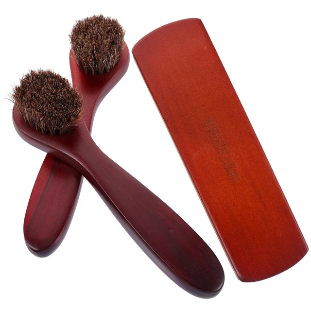 3pcs Multi-purpose Portable Home Shoe Polishing Brushes Sneaker Cleaning Kit