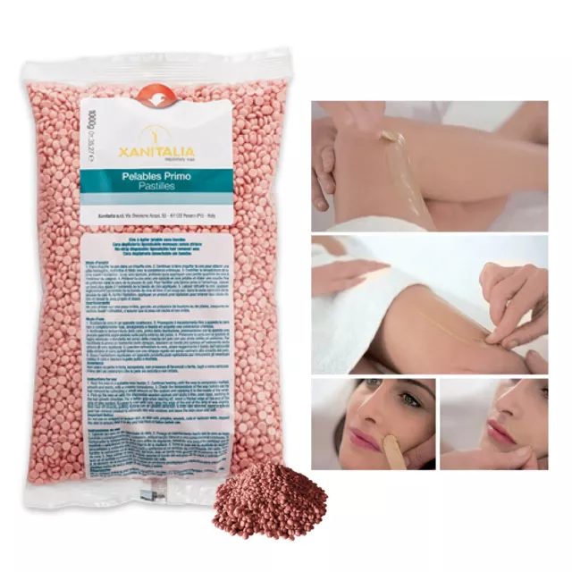 Pelables Premier Perles De Cire Brésilienne Rosa Xanitalia Épilation à la 1kg