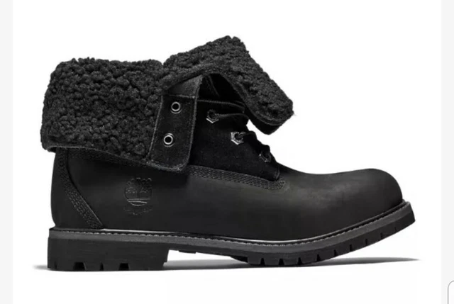 SCARPONCINI TIMBERLAND NERI Donna Impermeabili Size 37 5 TB08149A